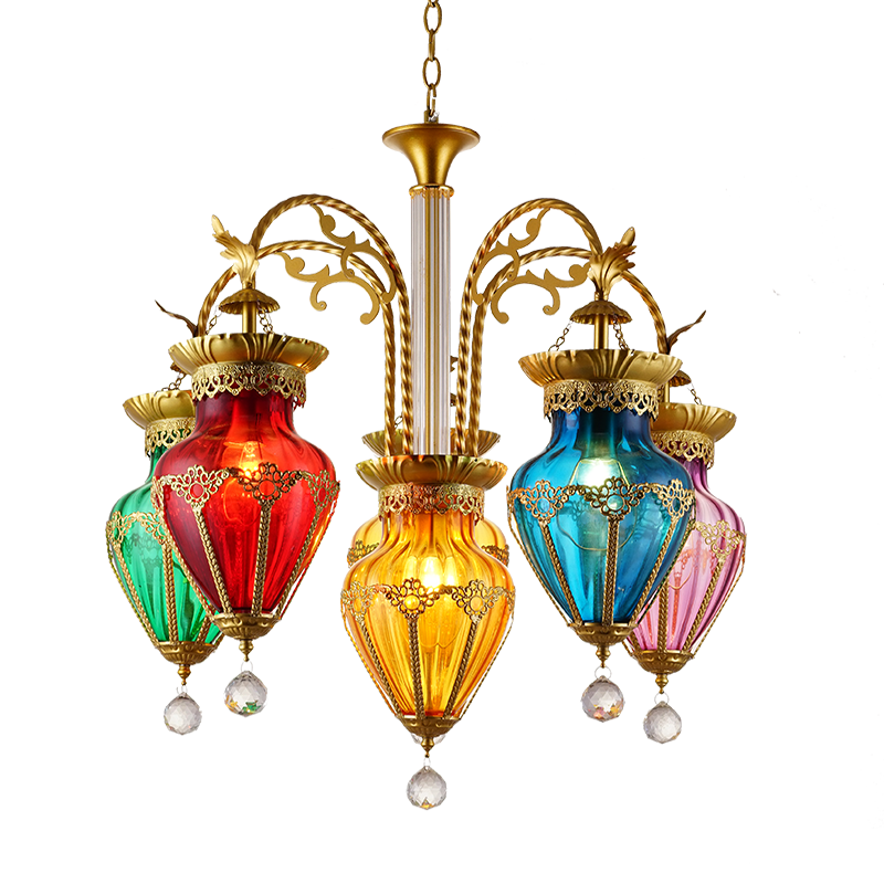 new chandelier American Restau - Ok Lighting Decor ulasan dan harga