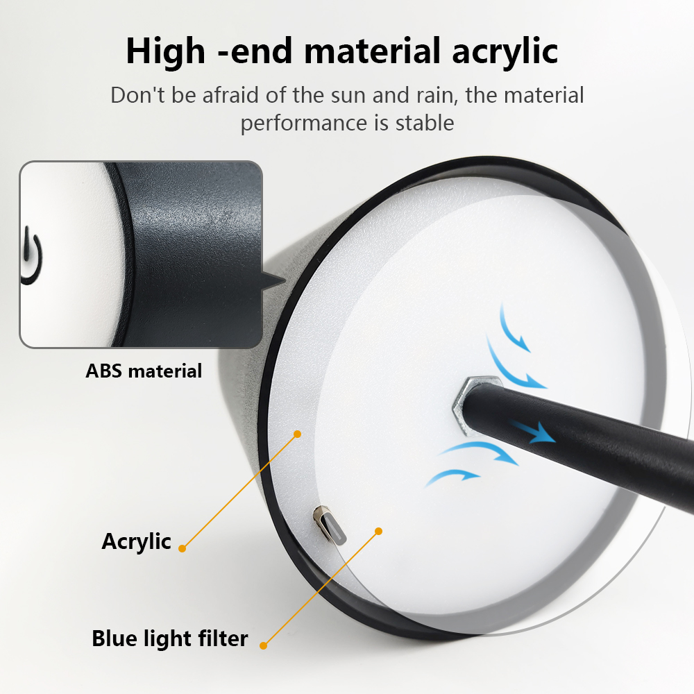LED Rechargeable Desk Light Wi - Lighting Decor In Room ulasan dan harga