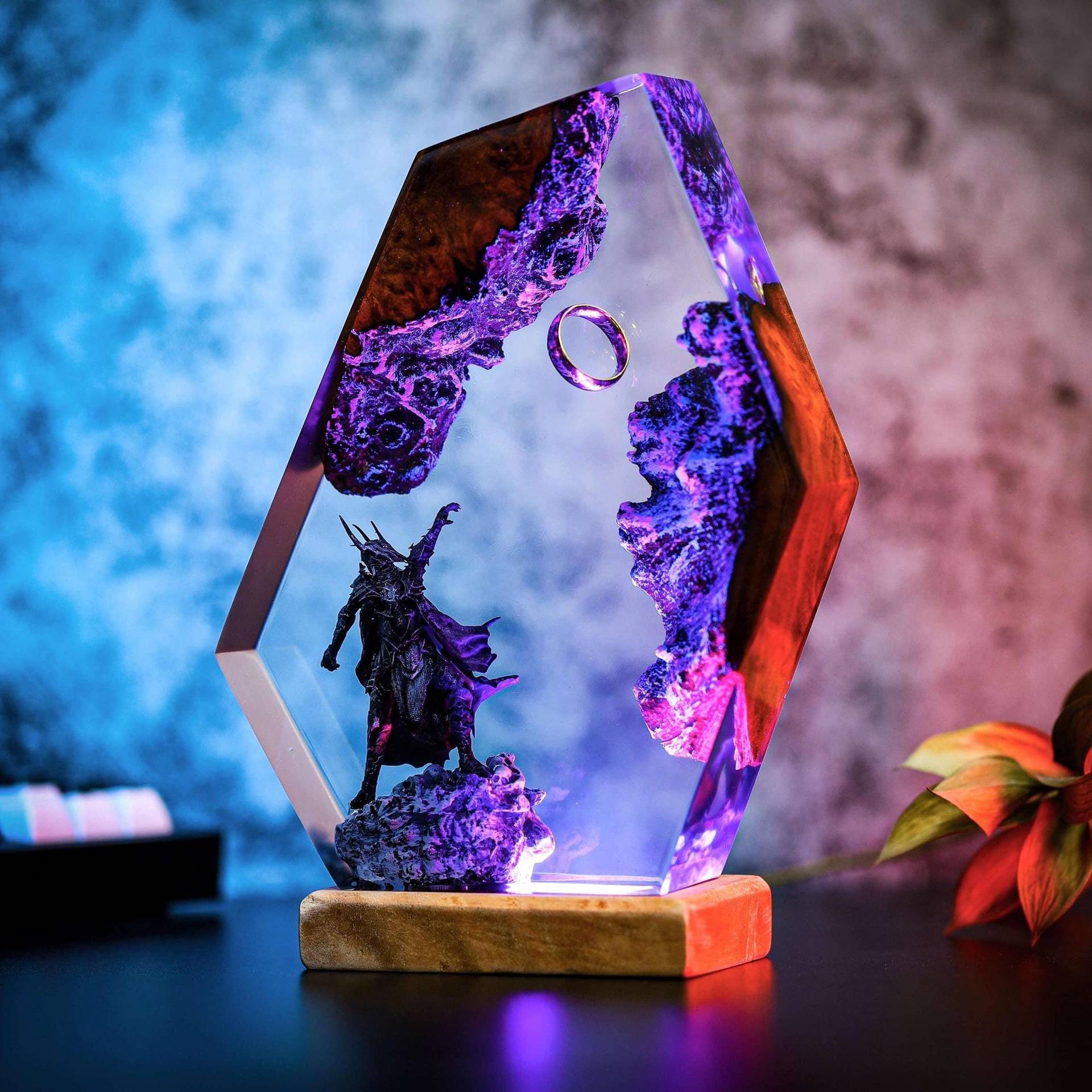 Movie Scence Figure Table Resi - Decor Lighting Table Lamps ulasan dan harga